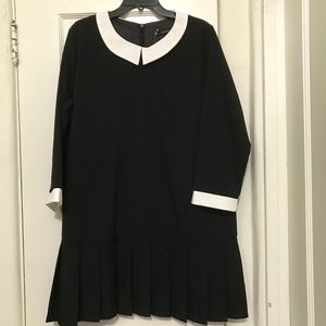Wednesday Adams classic with dropped waist